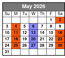 Michael Jackson The Illusion: Re-living The King of Pop! May Schedule