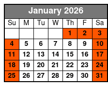 Grand Country's Pets and Giggles January Schedule