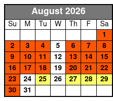 Grand Country's Pets and Giggles August Schedule