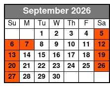 Grand Country's Pets and Giggles September Schedule