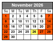 Grand Country's Pets and Giggles November Schedule