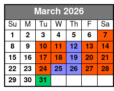 David at Sight & Sound Theatres Preferred Seating March Schedule