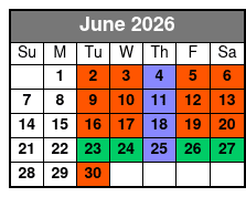 David at Sight & Sound Theatres Standard Seating June Schedule