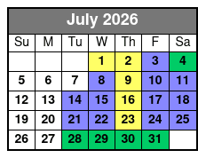 David at Sight & Sound Theatres Standard Seating July Schedule
