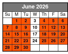 Riga Tony's Branson's Best Murder Mystery Dinner Show June Schedule