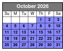 Bigfoot Branson Escape Rooms's Best Escape Rooms October Schedule