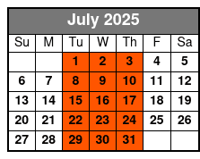 Banachek’s Mind Games July Schedule