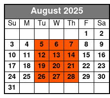 Banachek’s Mind Games August Schedule