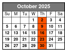 Angels of Country Music October Schedule