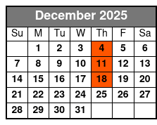 Angels of Country Music December Schedule