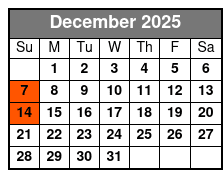 Listen to the Music: The Morace Family Show December Schedule