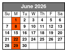 Listen to the Music: The Morace Family Show June Schedule