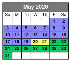 Pink Jeep Tours of Branson May Schedule