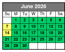 Pink Jeep Tours of Branson June Schedule