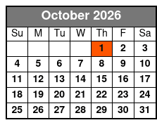 Best of Branson Pink Jeep Sunset Tour October Schedule