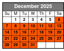 Ozark Mountain Crawl Pink Jeep Tour December Schedule