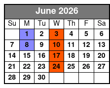 A Neil Diamond Tribute Branson June Schedule