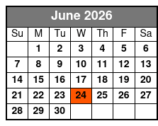 Carpenters Once More June Schedule