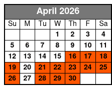 Ozarks Aglow April Schedule