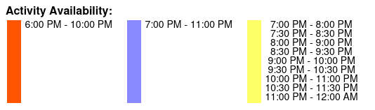 Ozarks Aglow Color Key