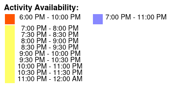 Ozarks Aglow Color Key