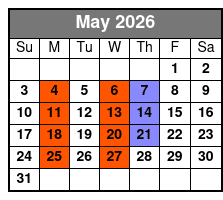 The Mountain Hollers May Schedule