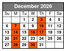 The Mountain Hollers December Schedule