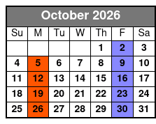 George Strait Tribute   October Schedule