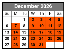 MayHam’s Christmas Comedy Tour December Schedule