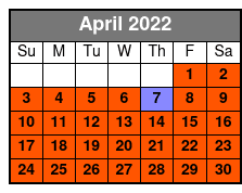 Titanic - World's Largest Museum Attraction (Reservation Required) April Schedule