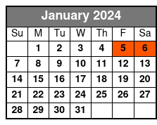 Dolly Parton's Stampede Branson January Schedule