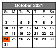 Dolly Parton's Stampede Dinner October Schedule