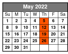 Baldknobbers Vintage Show May Schedule