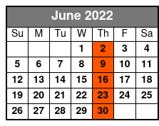 Baldknobbers Vintage Show June Schedule