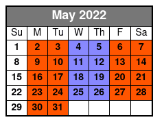Baldknobbers May Schedule