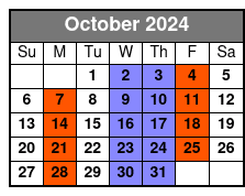 Baldknobbers Jamboree October Schedule