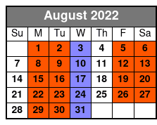 Baldknobbers Jamboree Show August Schedule