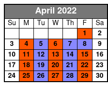 SIX April Schedule