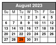 Amazing Pets August Schedule