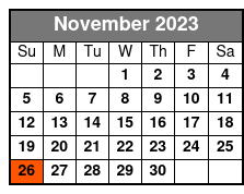 Amazing Pets November Schedule