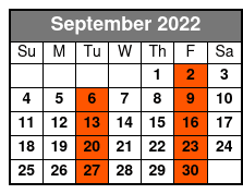 Hughes Brothers Country Dinner Show September Schedule