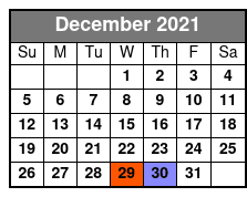 Hughes Brothers December Schedule