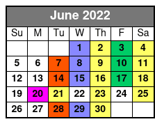 Hughes Brothers June Schedule