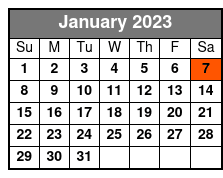 Hughes Brothers January Schedule