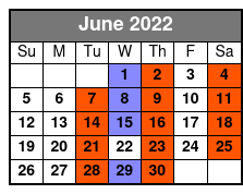 Hughes Brothers Music Show Only June Schedule
