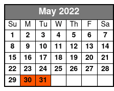SDC & White Water 2 Day 2 Park Ticket (Reservation Required) May Schedule