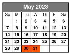 SDC & White Water 3 Day 2 Park Ticket (Reservation Required) May Schedule
