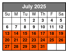 Buy 1 Day Silver Dollar City Ticket, Get 1 Day Free July Schedule