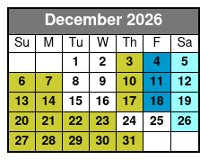 Silver Dollar City 1 Day Ticket  December Schedule