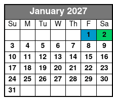 Silver Dollar City 1 Day Ticket  January Schedule